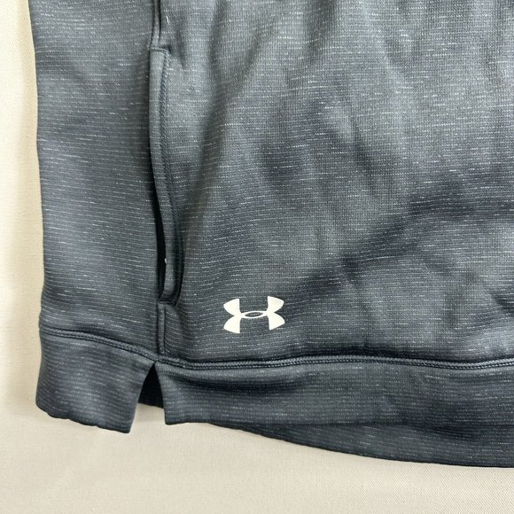 Under Armour Women's Size‎ M Pullover Sweatshirt Gray Long Sleeve Sweater Fleece - Picture 4 of 8